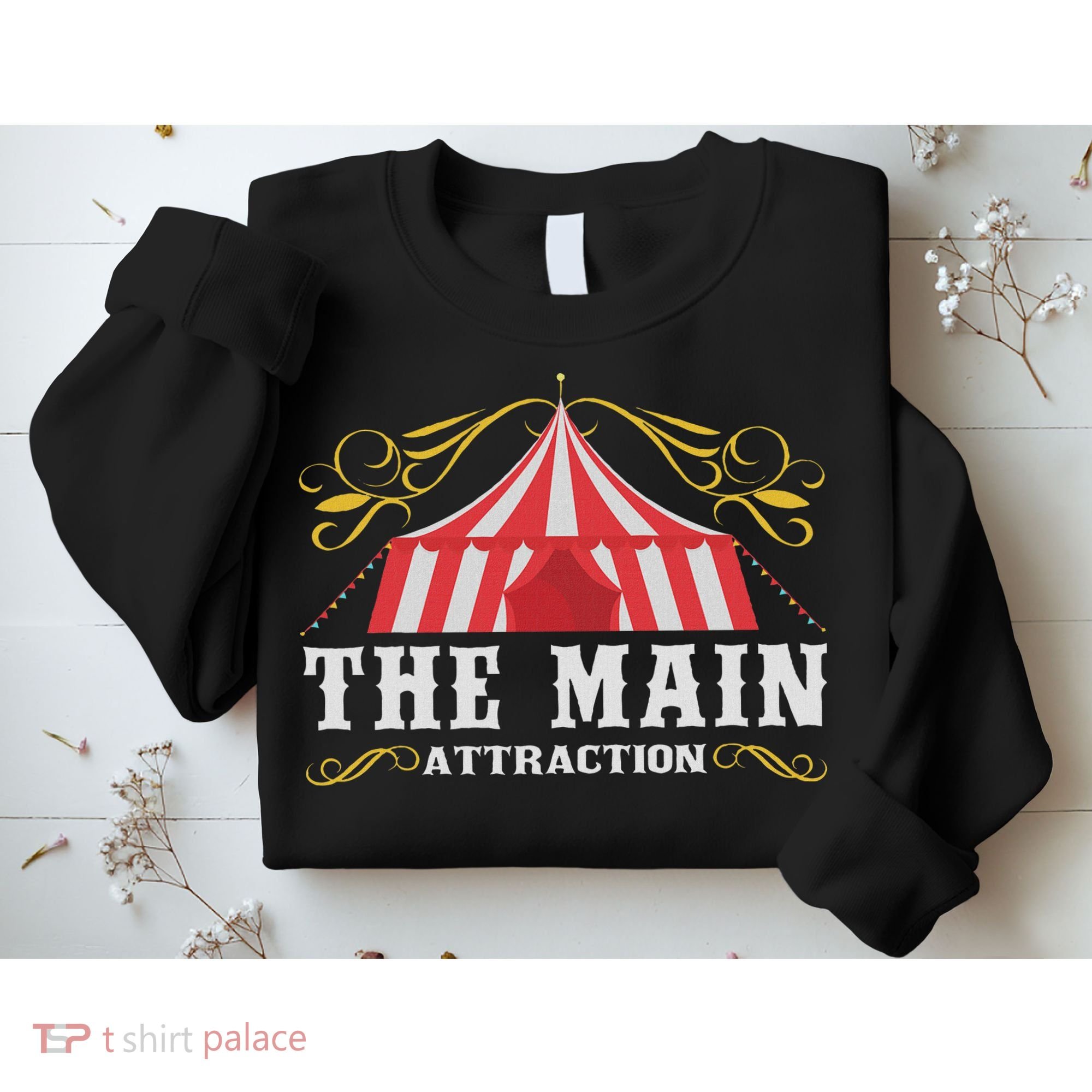 The Attraction Circus Carnival Children Birthday Party Sweatshirt