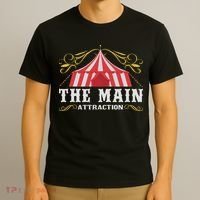 The Attraction Circus Carnival Children Birthday Party T-Shirt thumb 3