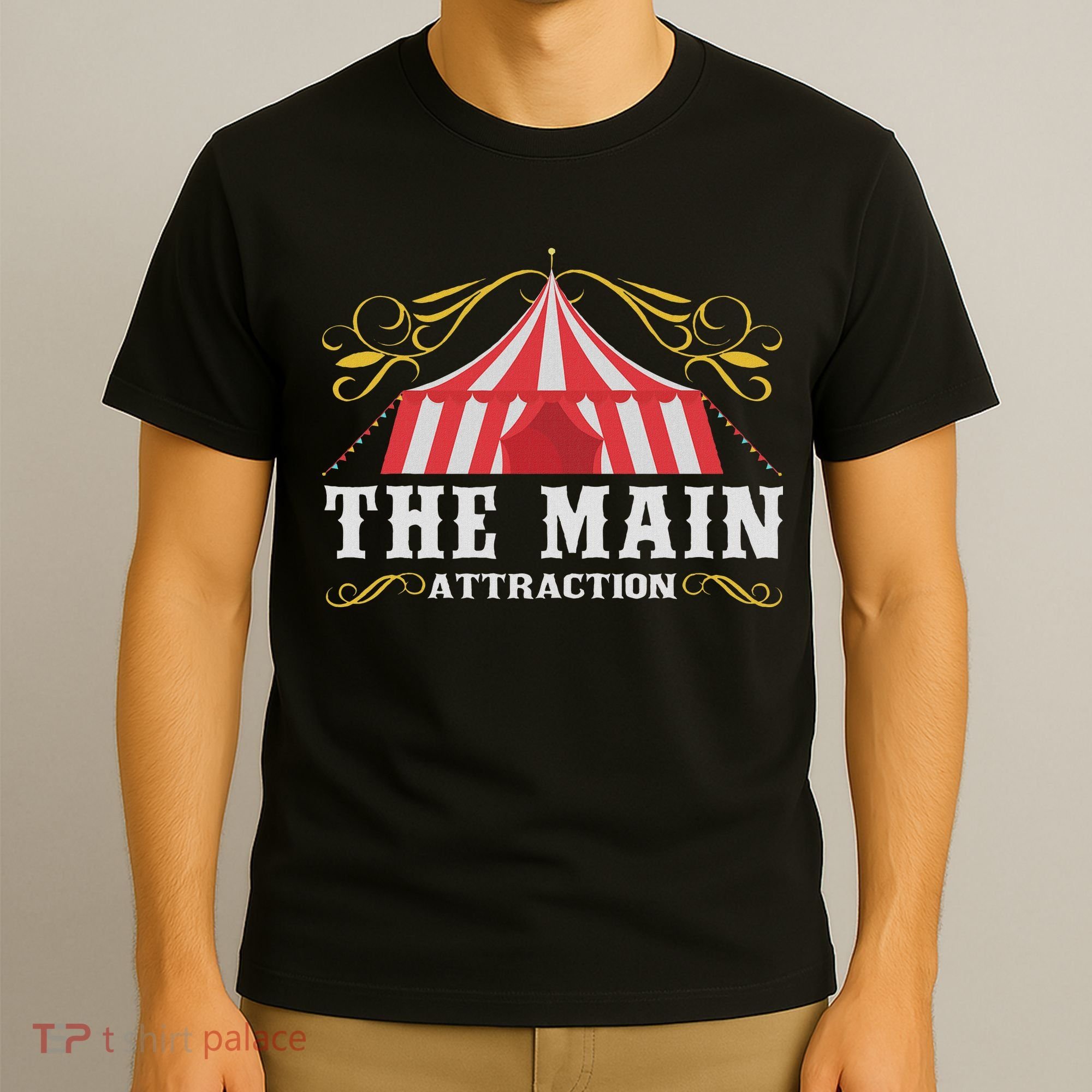 The Attraction Circus Carnival Children Birthday Party T-Shirt