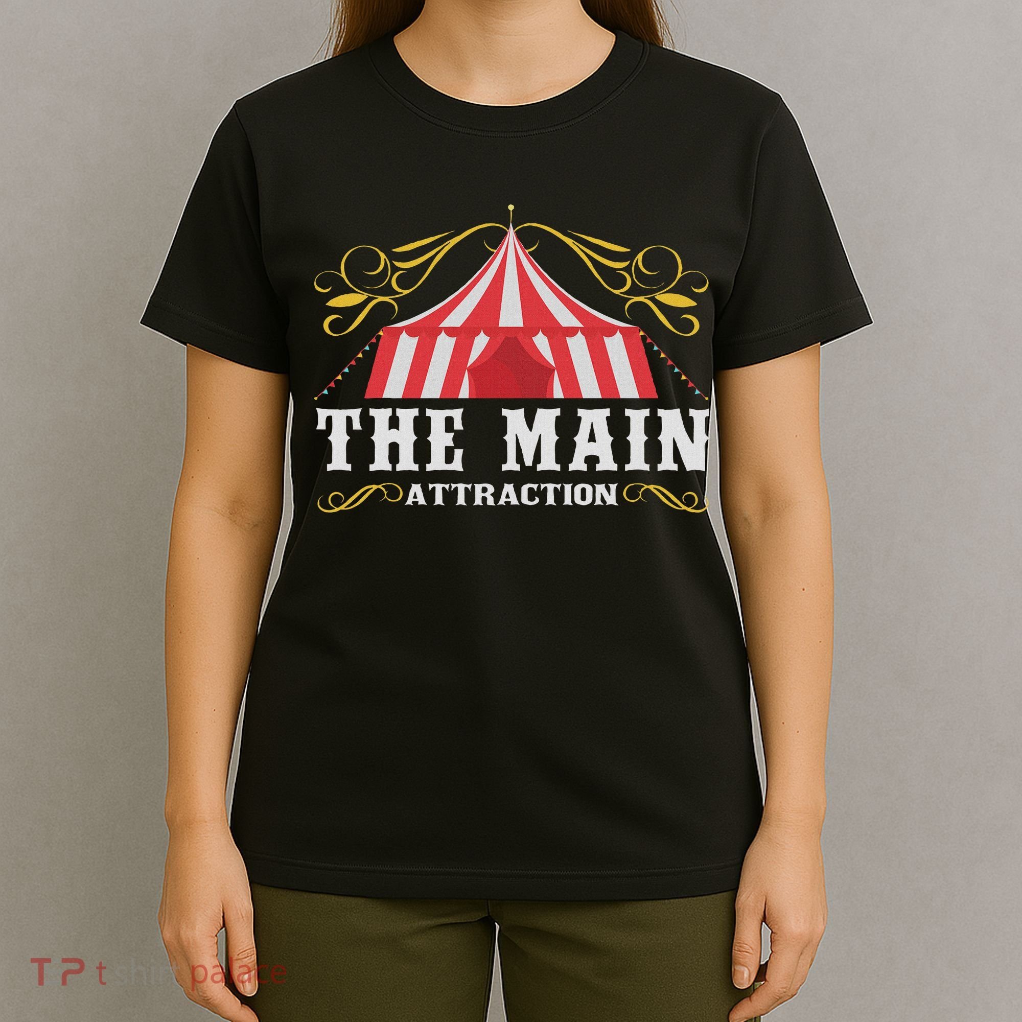 The Attraction Circus Carnival Children Birthday Party T-Shirt