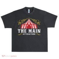 The Attraction Circus Carnival Children Birthday Party Urban Oversized Heavyweight T-Shirt thumb 0