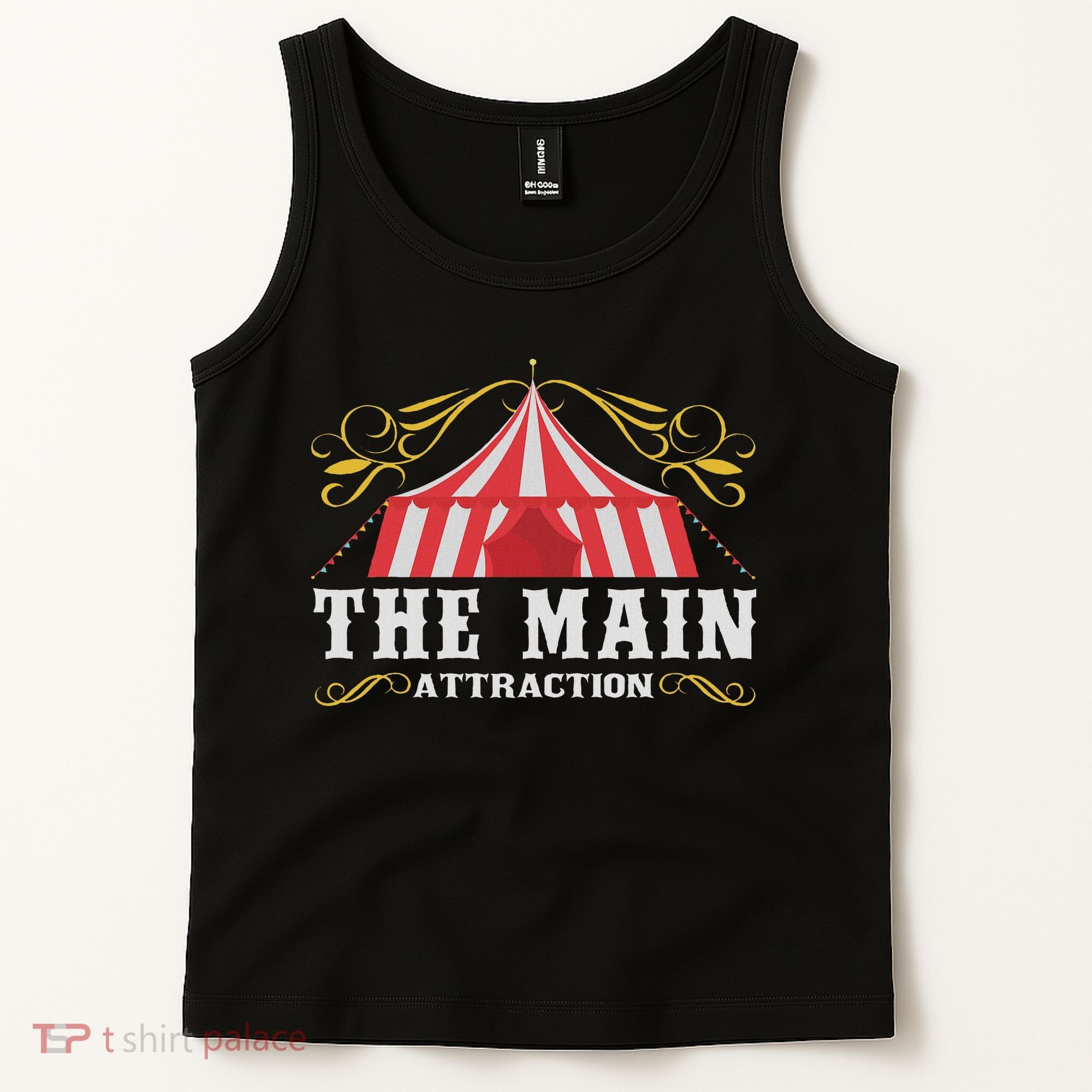The Attraction Circus Carnival Children Birthday Party Tank Top