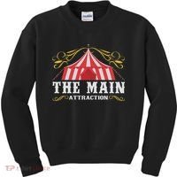 The Attraction Circus Carnival Children Birthday Party Kids Sweatshirt thumb 0