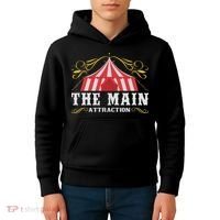 The Attraction Circus Carnival Children Birthday Party Kids Hoodie thumb 4