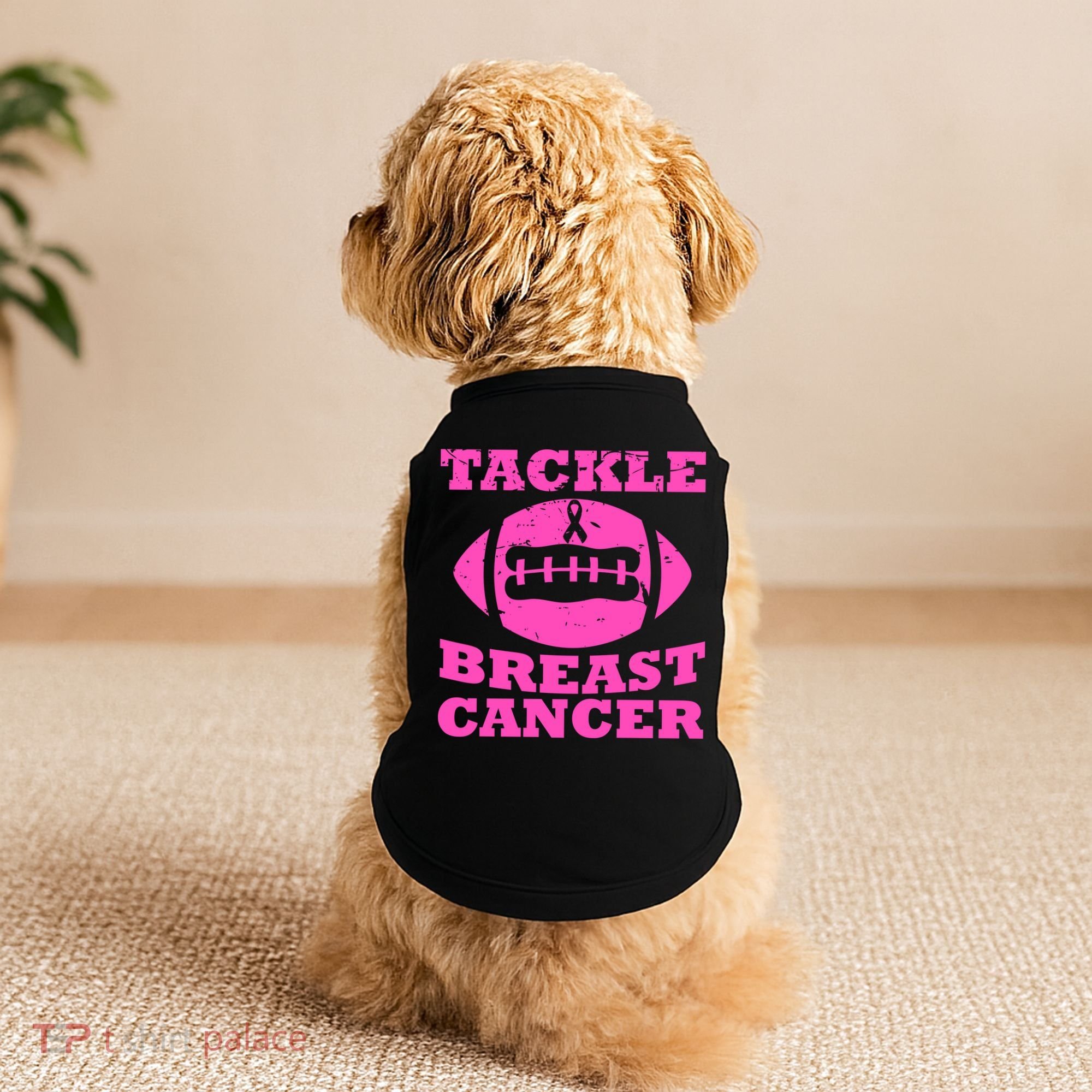 Tackle Breast Cancer Doggie Tank