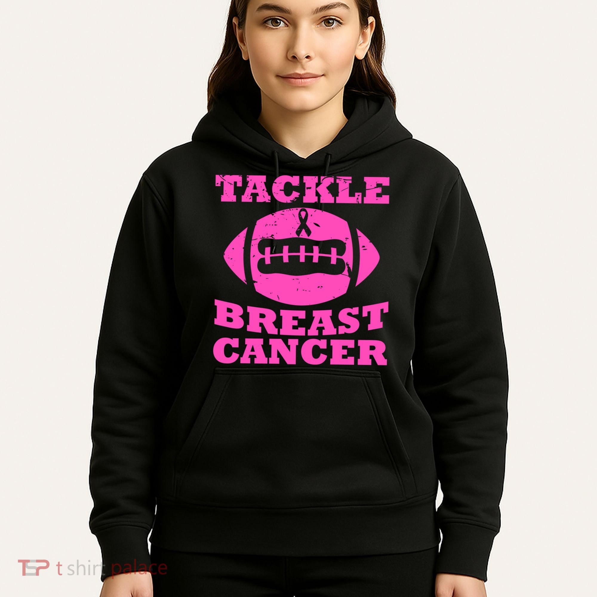 Tackle Breast Cancer Hoodie