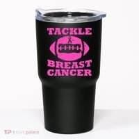 Tackle Breast Cancer Tumbler thumb 0