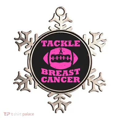 Tackle Breast Cancer Ornament