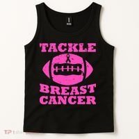 Tackle Breast Cancer Tank Top thumb 2
