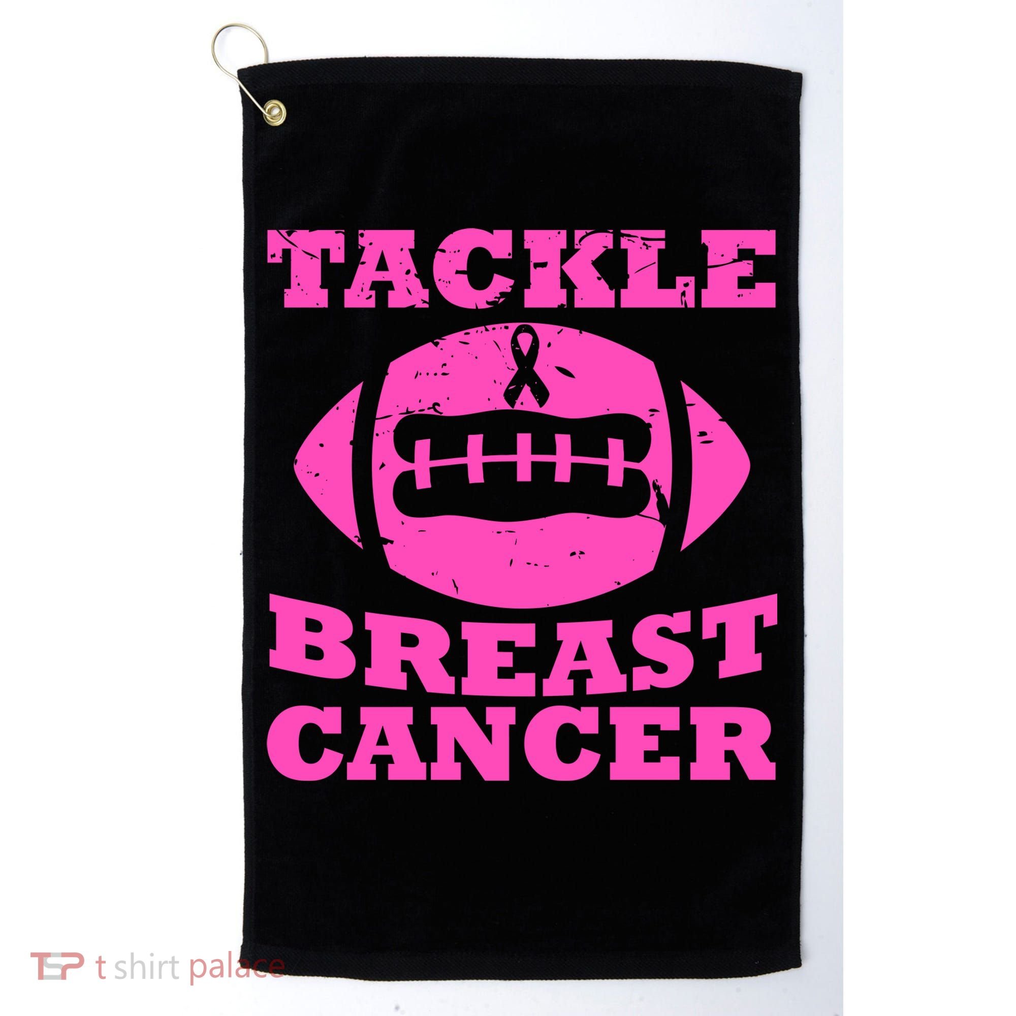 Tackle Breast Cancer Golf Towel