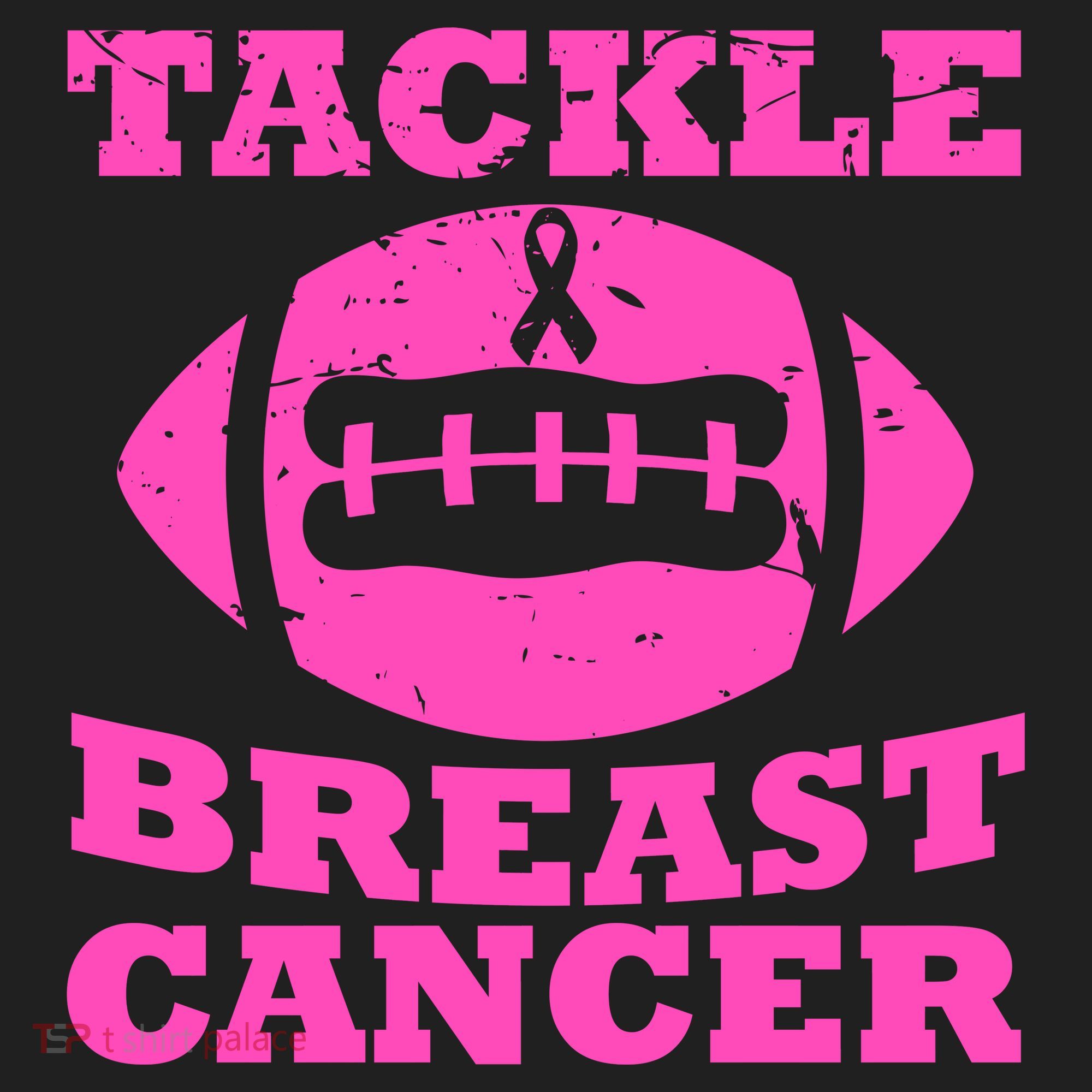 Tackle Breast Cancer Golf Towel