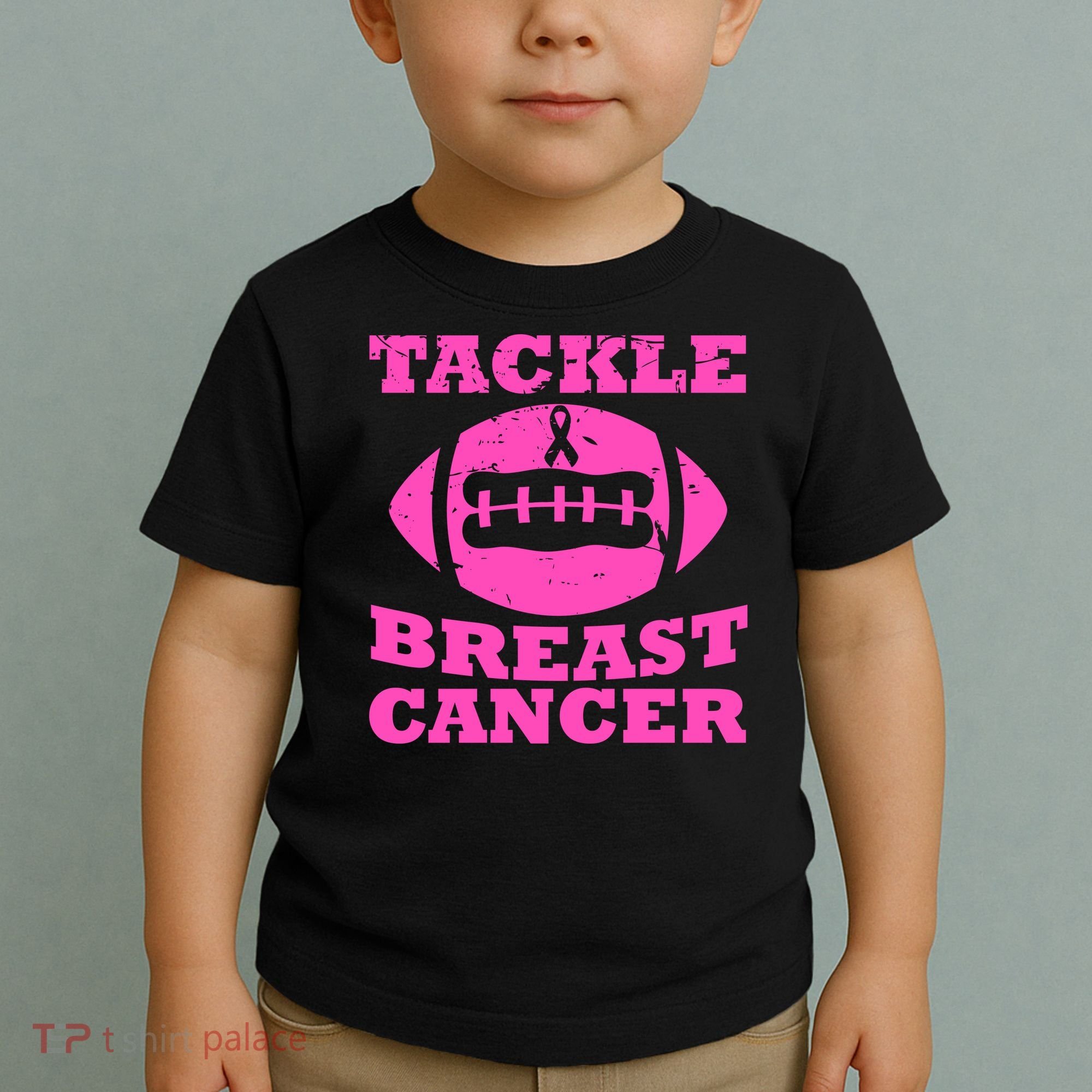 Tackle Breast Cancer Toddler T-Shirt