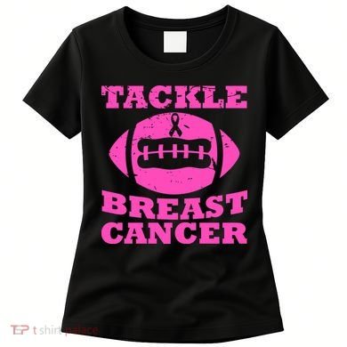 Tackle Breast Cancer Women's T-Shirt