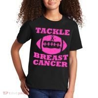 Tackle Breast Cancer Kids T-Shirt thumb 2