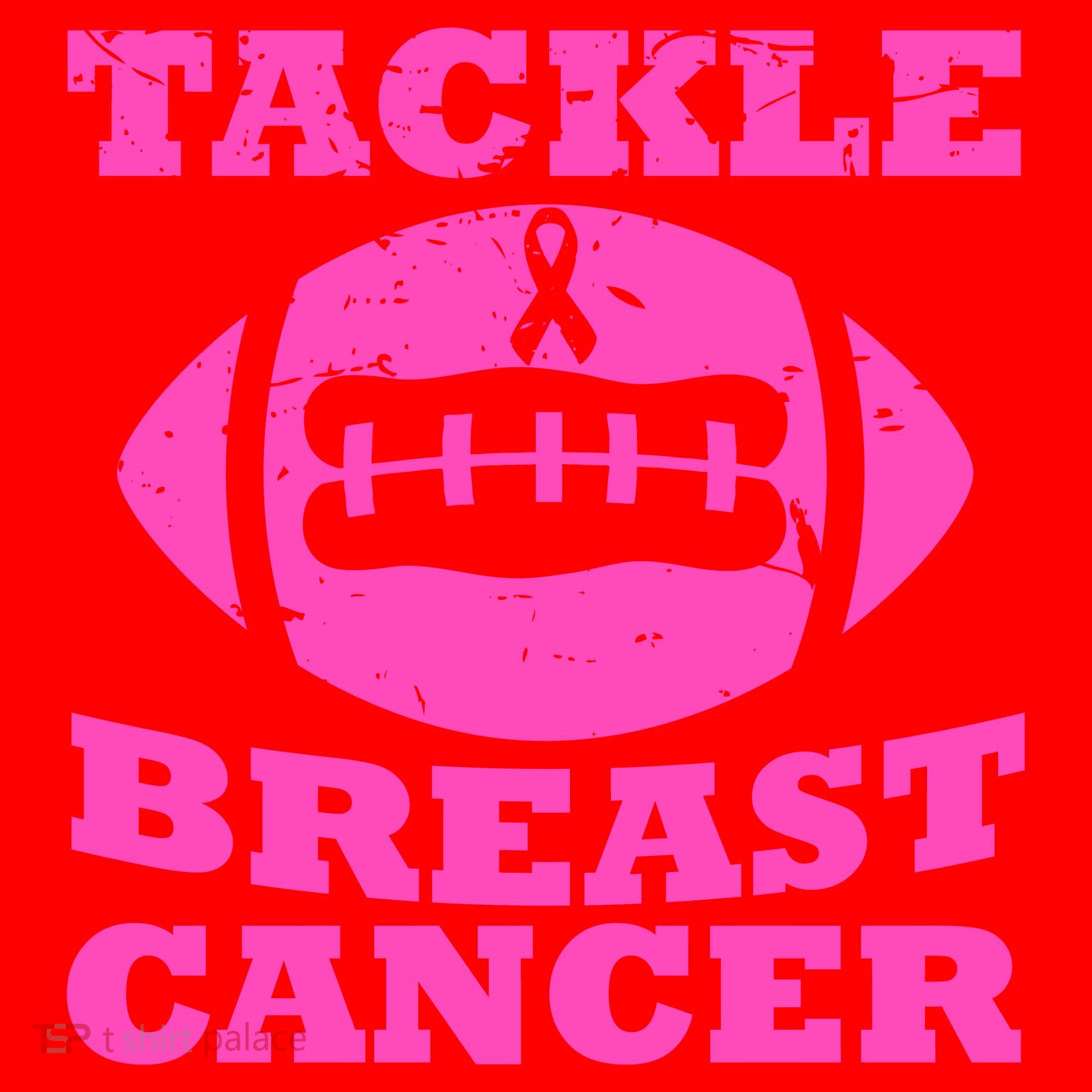 Tackle Breast Cancer Santa Hat