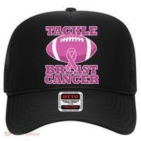 Tackle Breast Cancer Awareness Football  Hat thumb 0