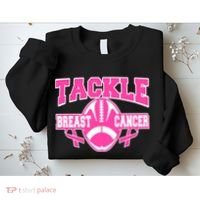 Tackle Breast Cancer1 Sweatshirt thumb 2