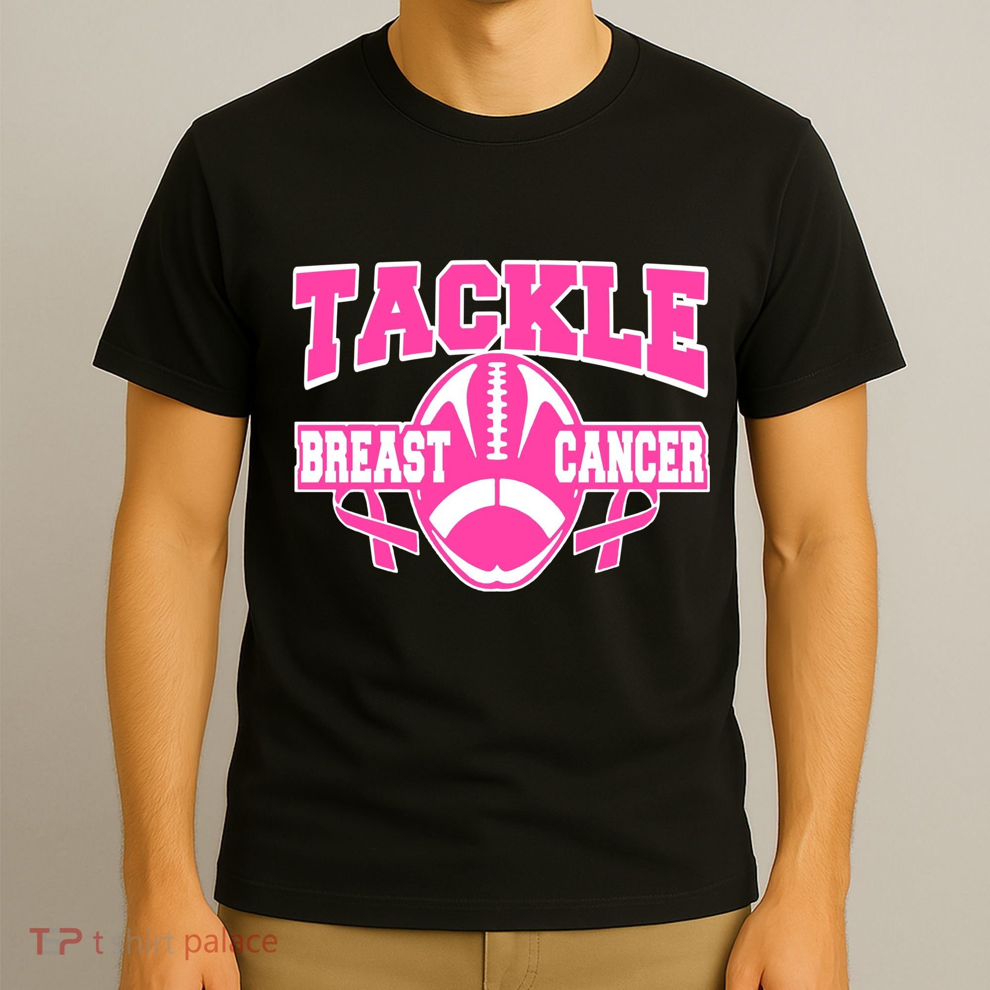 Tackle Breast Cancer1 T-Shirt