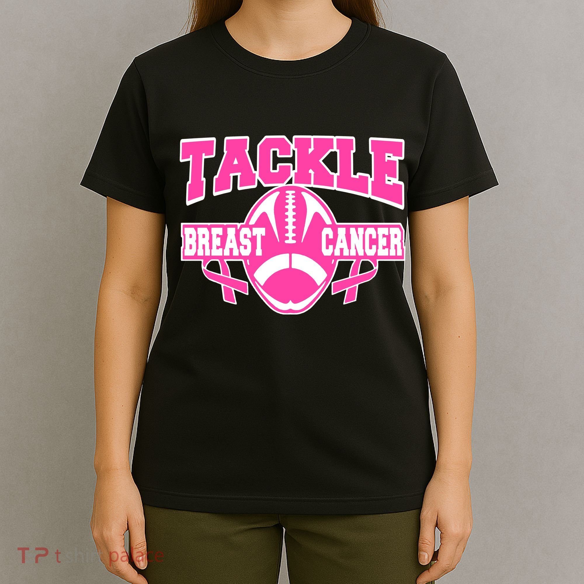 Tackle Breast Cancer1 T-Shirt