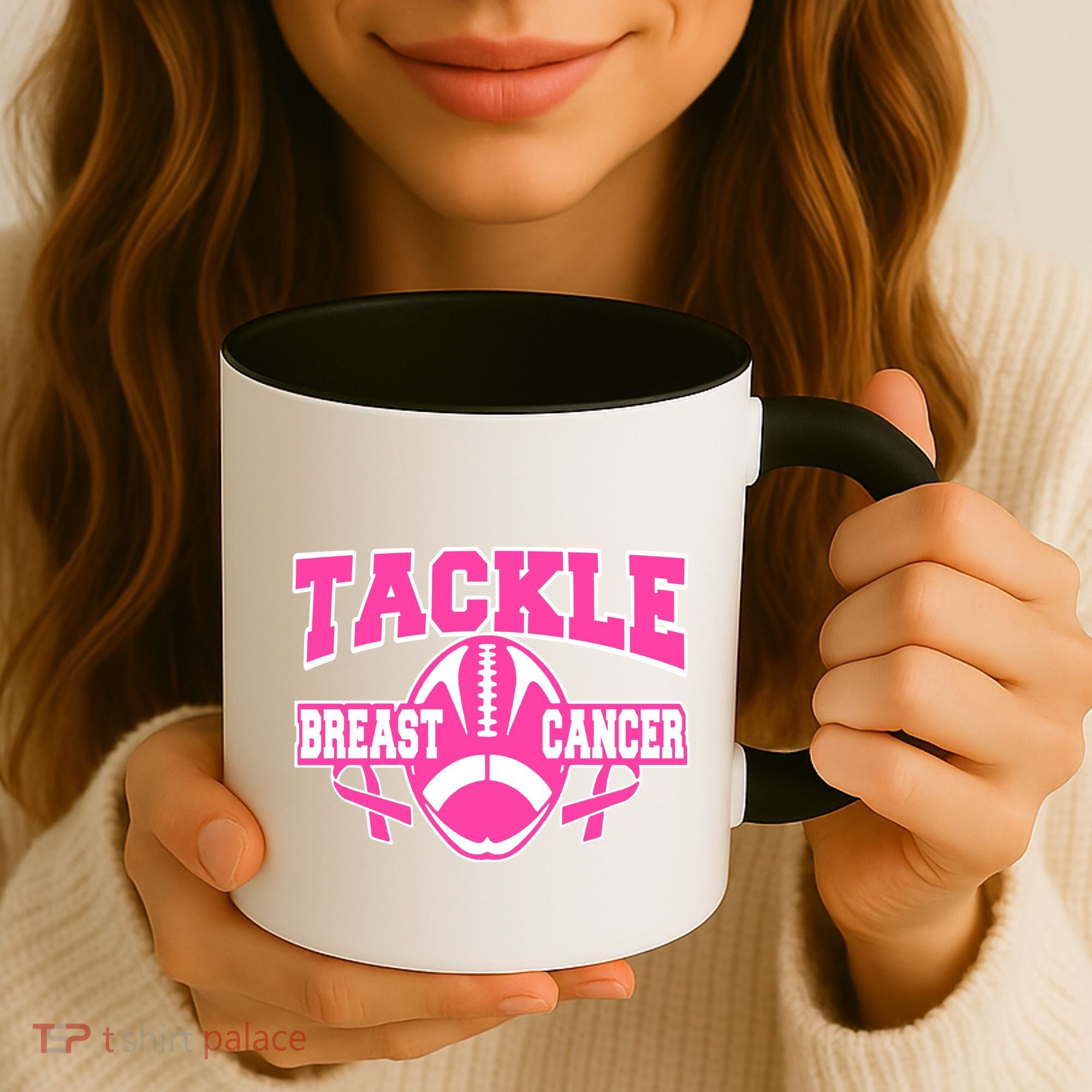 Tackle Breast Cancer1 Coffee Mug