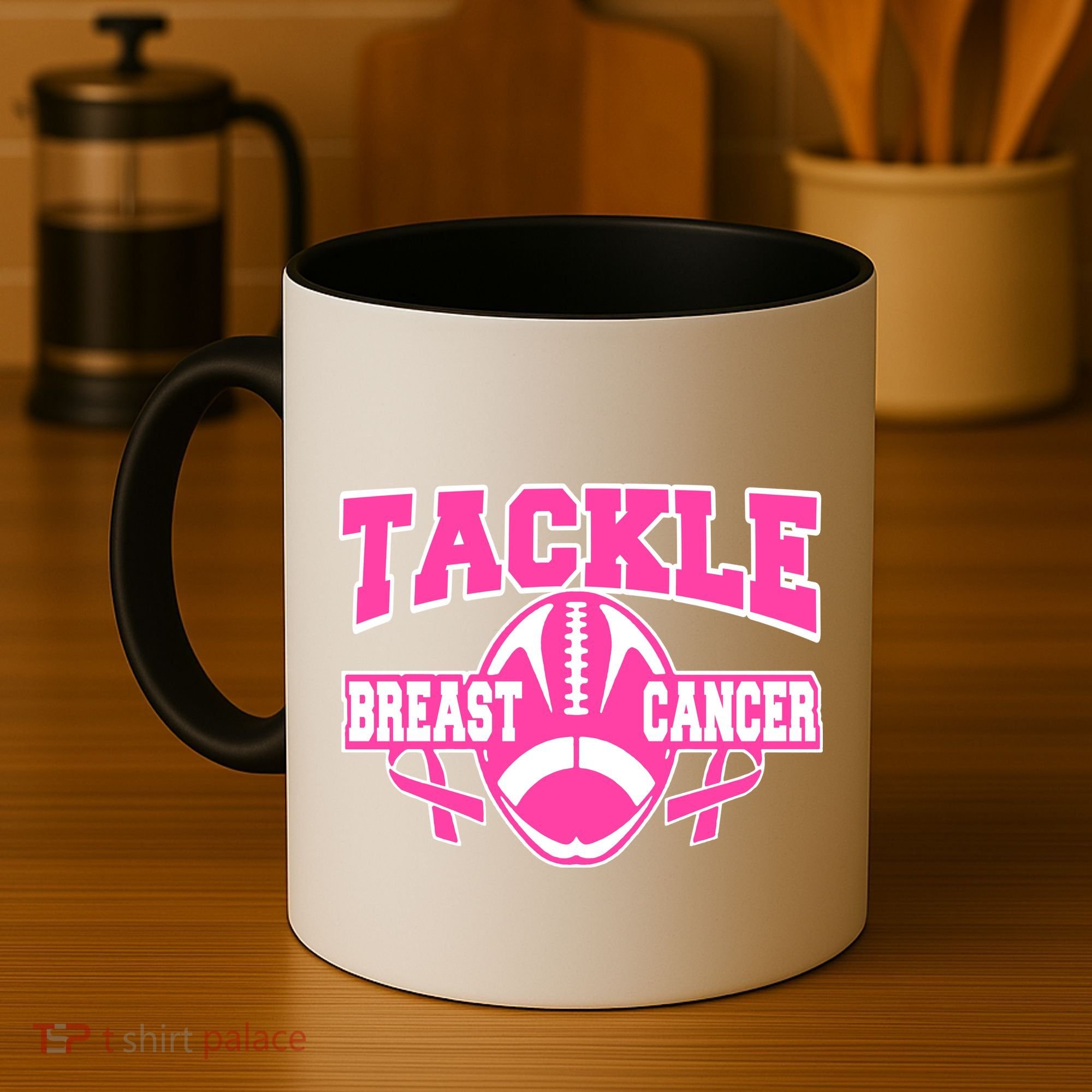 Tackle Breast Cancer1 Coffee Mug