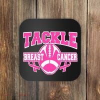 Tackle Breast Cancer1 Coaster thumb 0