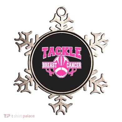 Tackle Breast Cancer1 Ornament