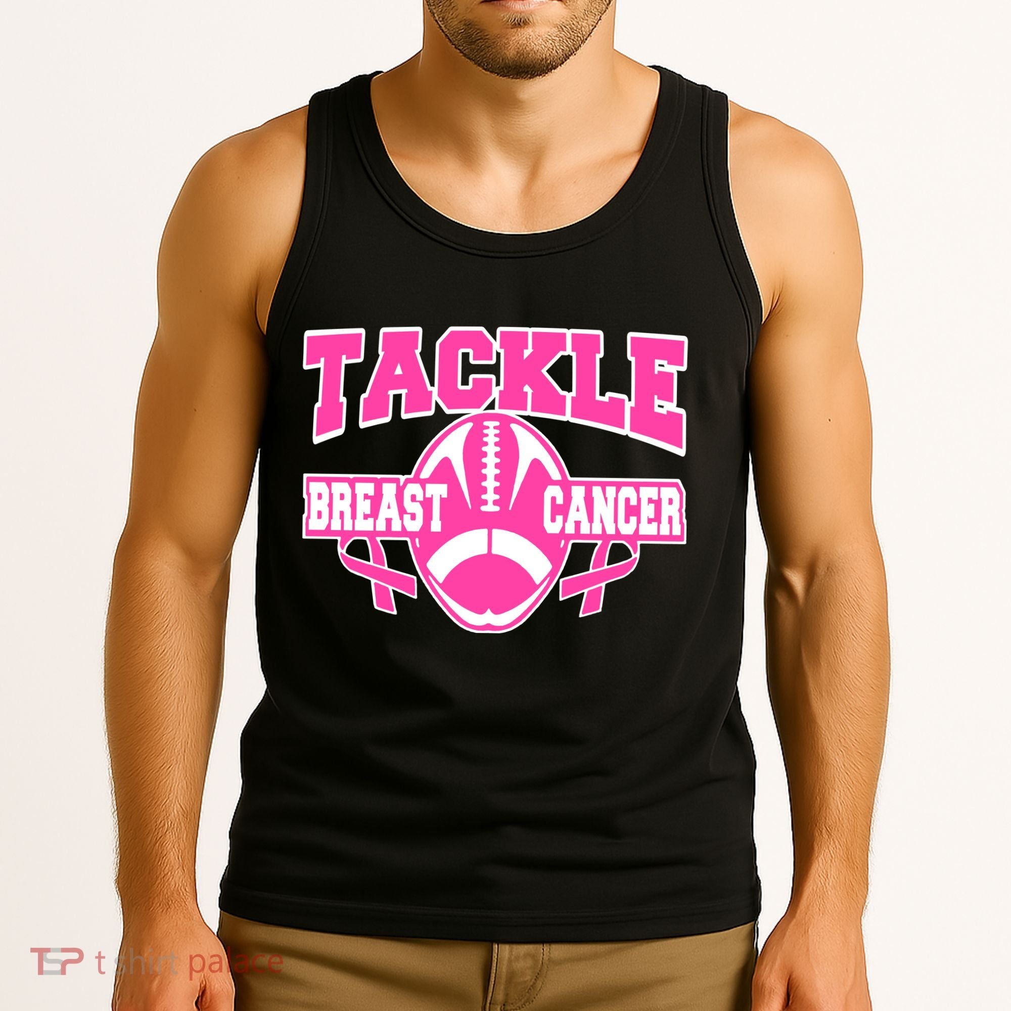 Tackle Breast Cancer1 Tank Top