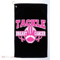 Tackle Breast Cancer1 Golf Towel thumb 0