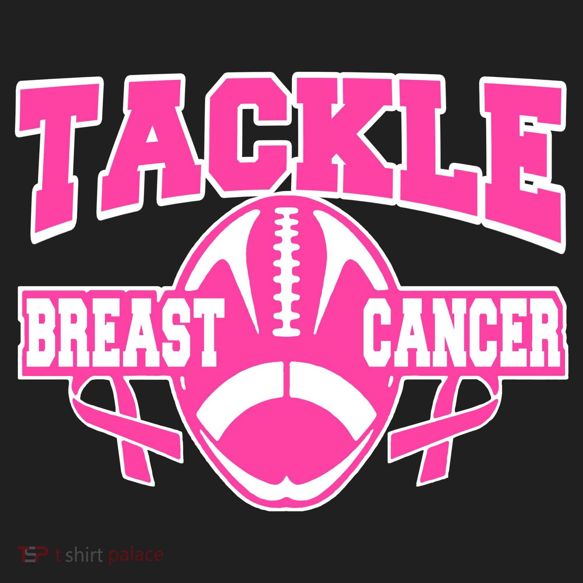 Tackle Breast Cancer1 Golf Towel