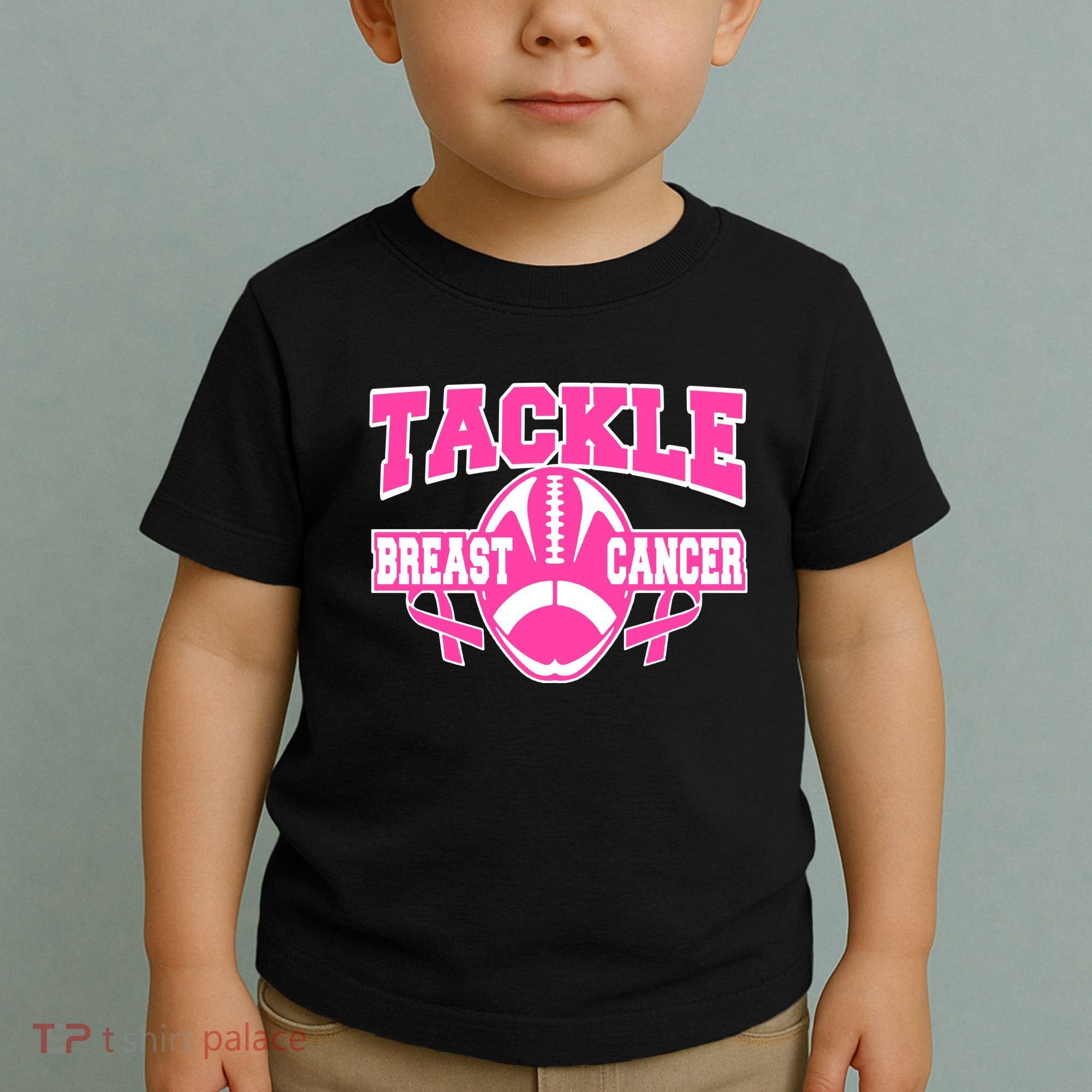 Tackle Breast Cancer1 Toddler T-Shirt