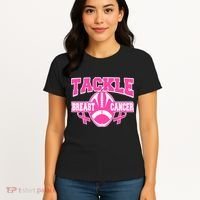 Tackle Breast Cancer1 Women's T-Shirt thumb 4
