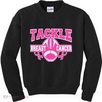 Tackle Breast Cancer1 Kids Sweatshirt thumb 0