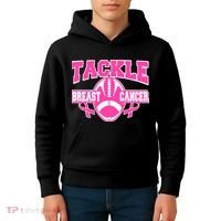 Tackle Breast Cancer1 Kids Hoodie thumb 4