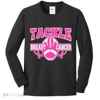 Tackle Breast Cancer1 Kids Long Sleeve Shirt thumb 0
