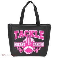 Tackle Breast Cancer1 Tote Bag thumb 0