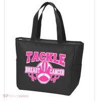 Tackle Breast Cancer1 Tote Bag thumb 3
