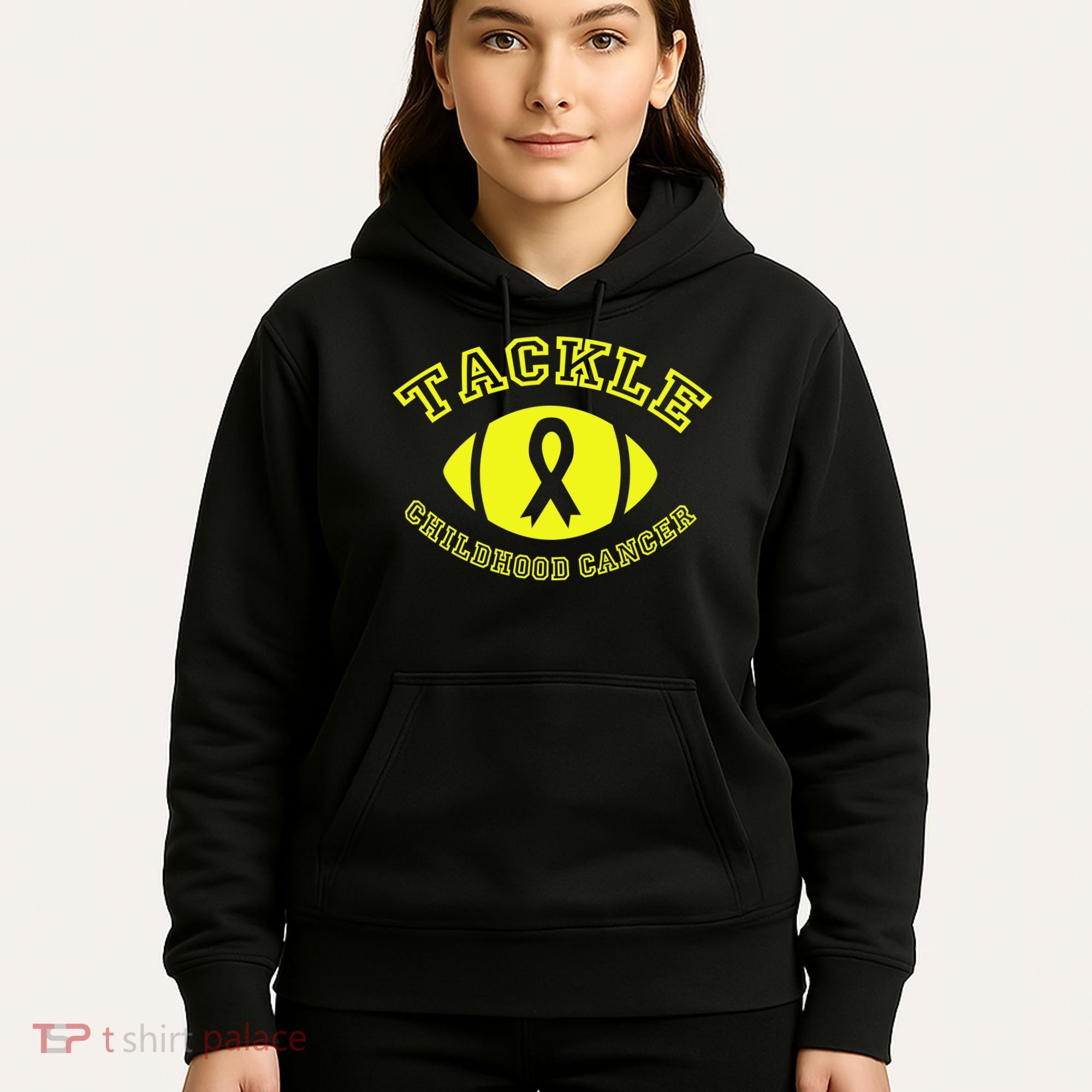Tackle Childhood Cancer Hoodie