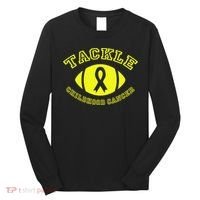 Tackle Childhood Cancer Long Sleeve Shirt thumb 0