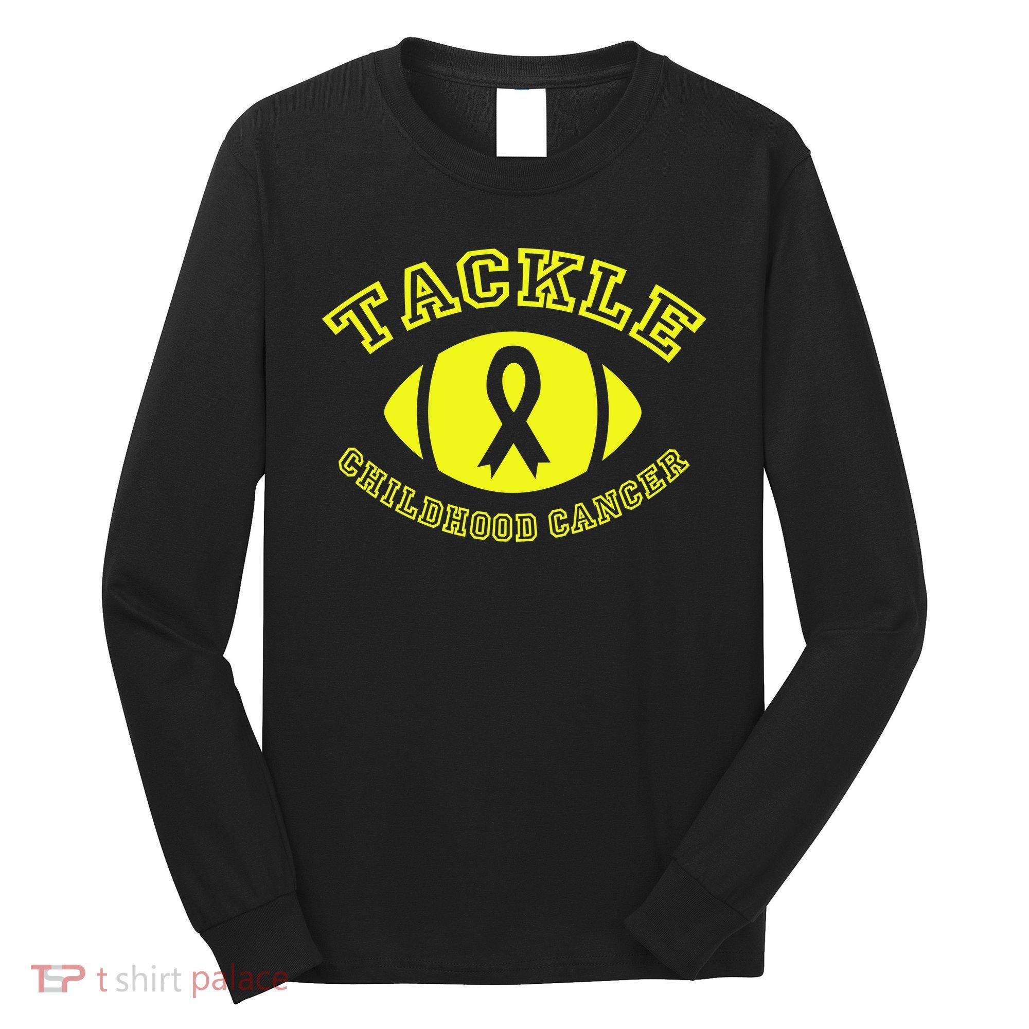Tackle Childhood Cancer Long Sleeve Shirt