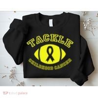 Tackle Childhood Cancer Sweatshirt thumb 2
