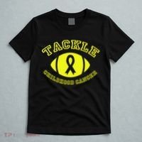 Tackle Childhood Cancer T-Shirt thumb 5