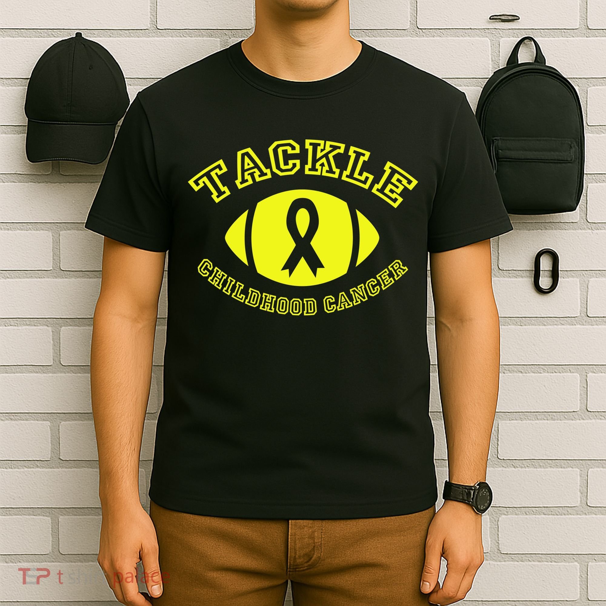 Tackle Childhood Cancer T-Shirt