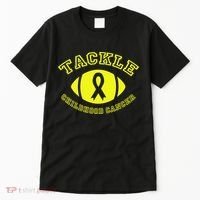 Tackle Childhood Cancer Tall T-Shirt thumb 0