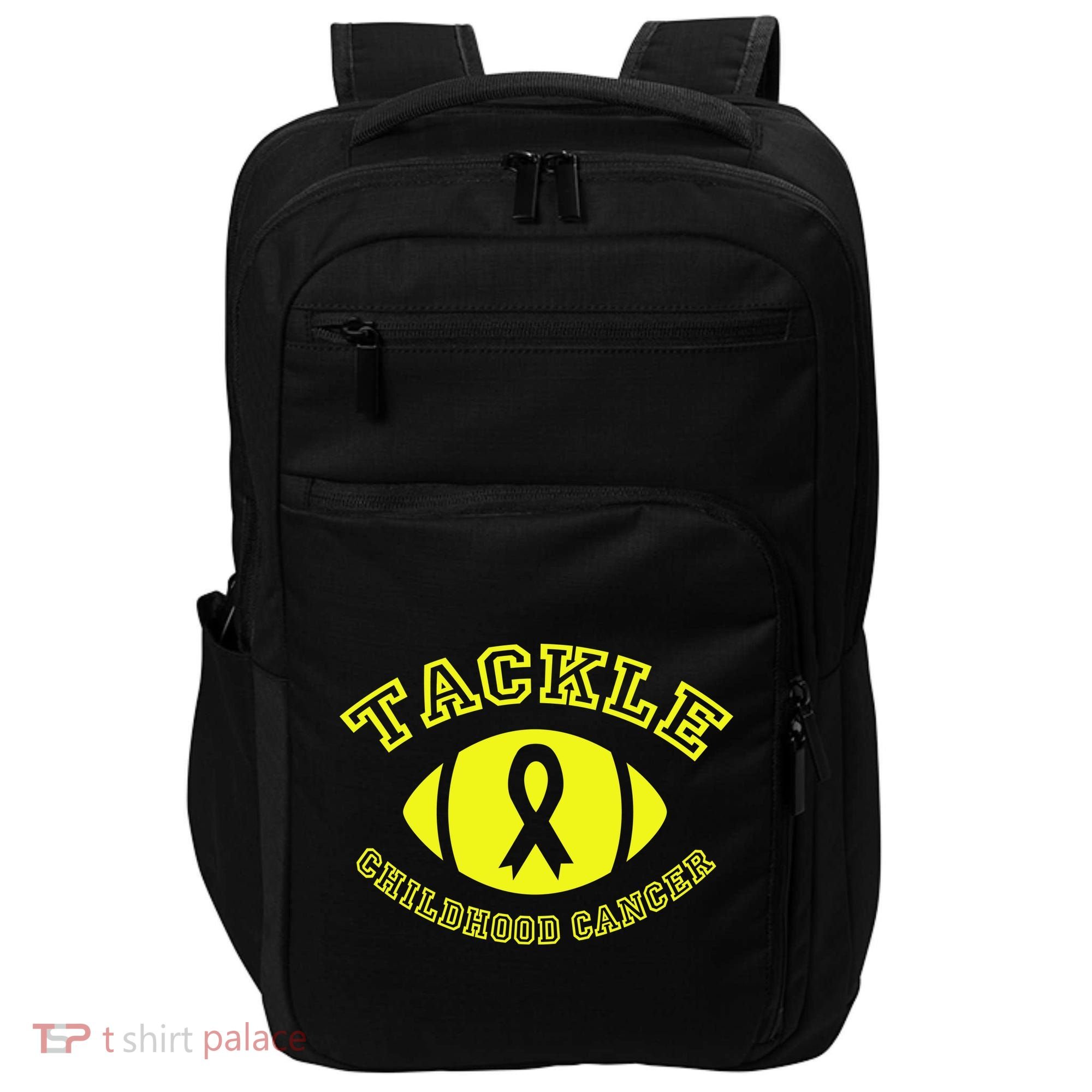 Tackle Childhood Cancer Impact Tech Backpack