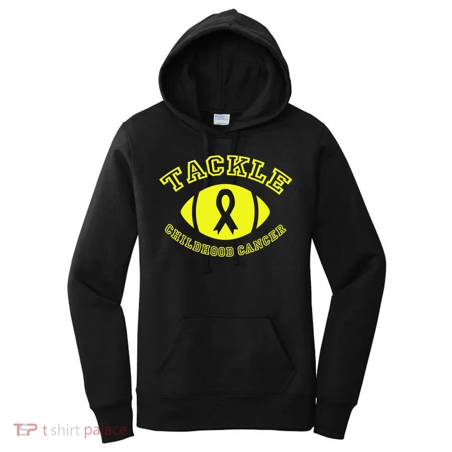 Tackle Childhood Cancer Women's Hoodie