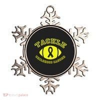 Tackle Childhood Cancer Ornament thumb 0