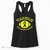 Tackle Childhood Cancer Women's Tank Top thumb 0