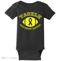 Tackle Childhood Cancer Baby Bodysuit thumb 0