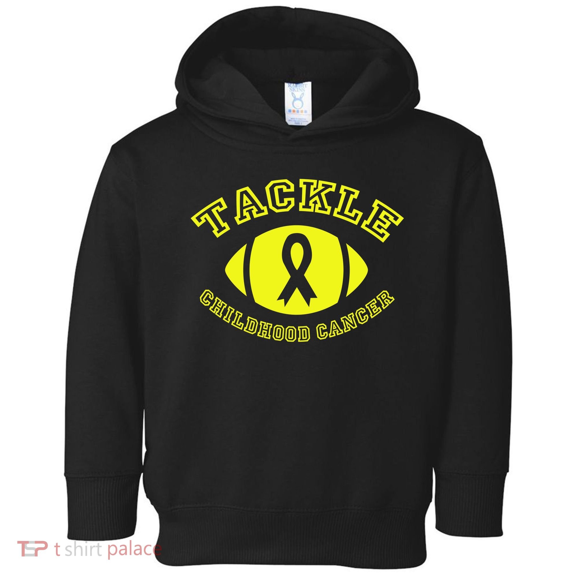 Tackle Childhood Cancer Toddler Hoodie
